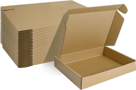 MEBRUDY 11X8X2 Inches Shipping Boxes Pack of 25, Small Corrugated Cardbo... - £31.32 GBP