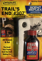 Ships Same Bus DAY-Wildlife Research Center Trails End #307 1oz Deer Scent-NEW - £7.01 GBP