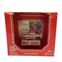 1995 Racing Champions Premier Edition #25 Ken Schrader Bud 1/64 Scale In... - £8.39 GBP