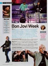 Jon Bon Jovi Clipping Magazine Photo orig 1pg 8x10 L7531 - £3.82 GBP
