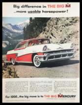 1956 Ford Montclair Hardtop Coupe Vintage Print Ad - $14.20