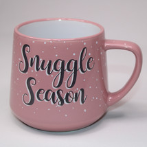 Snuggle Season Winter Coffee Mug Tea Cup Dishwasher And Microwave Safe Pink - $11.41