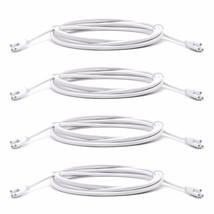 10Ft (118-7/64&quot;) T5T8 Tube Light Fixture Led Linkable Cord, Double End Connector - £30.36 GBP