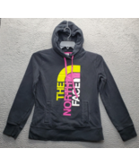 The North Face Pullover Hoodie Womens Small Gray Fleece Lined Ribbed Cuf... - $395.97 MXN