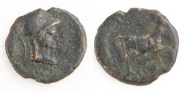 187-31 BC Macedonia AE17 Coin (VF) Athena Horse Thessalonica Lingren-1169 - £81.31 GBP
