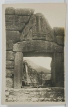 Greece RPPC The Lions Gate, Entrance to the Bronze Age Citadel Postcard M13 - £31.23 GBP