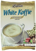 LUWAK White Koffie LOW ACID (3in1) Instant Coffee 13.5oz, Pack of 20 sachets - $30.86