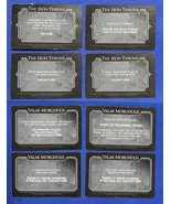 GAME OF THRONES  MONOPOLY 2018  Replacement Pieces: 8 Cards - 4 Of Each - €2,70 EUR