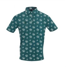 Swingjuice Men&#39;s Golf Circle Sj Polo Pine - $38.00