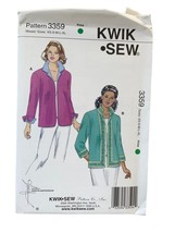 Kwik Sew Sewing Pattern 3359 Coat Jacket Misses Size XS-XL - $9.74