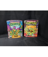Lot Of 2 TMNT Teenage Mutant Ninja Turtles Collector&#39;s Case &amp; Trays 1988... - $63.13 CAD