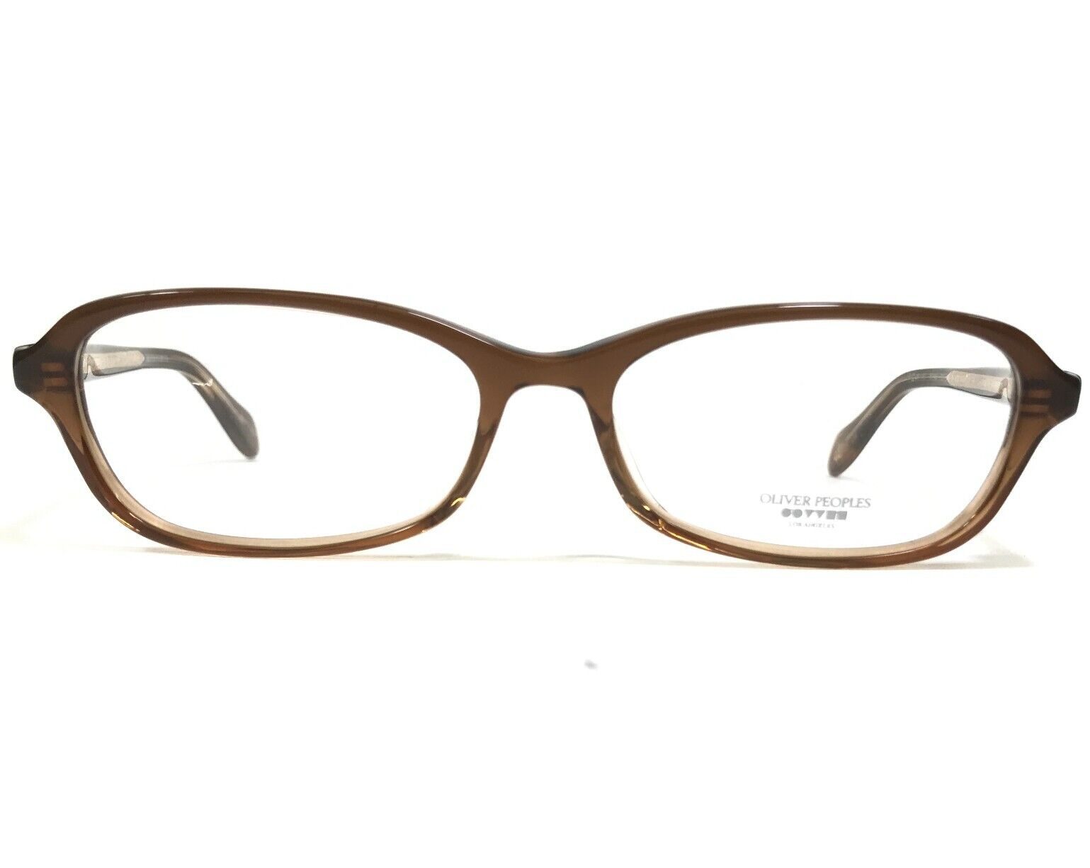 Oliver Peoples Brille Rahmen Wynter SNT Klar Brown Fade Cat Eye 52-16-140 - £29.78 GBP