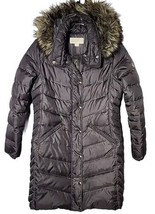 Michael Kors Men PM Goose Down Removable Hood Long Quilted Jacket Coat - £31.09 GBP