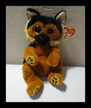 Ty Beanie Bellies Ace The German Shepherd Gold Glitter Eyes NEW - $12.98 CAD