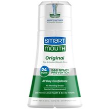 SmartMouth The Original Activated Dual-Solution Oral Breath Rinse Mouthwash, Fre - $18.99