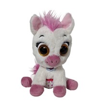 Disney Jr T.O.T.S. Care for Me Pony Plush Pet Toy Horse Pink Stuffed Animal 8&quot; - £16.86 GBP