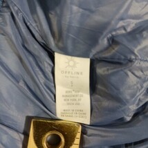 Offline by Aerie RN#54485 Women's Small Blue  Snap Button Sleeveless Vest Pocket image 4