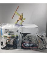 Lot of 3 Teenage Mutant Ninja Turtles  McDonalds Happy Meal space Leo Do... - $167.35 MXN
