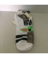 NEW Star Wars Baby Yoda Grogu No Show Socks - Shoe Size 4-10 - £6.39 GBP