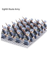 WW2 Military War Soldier Figures Bricks Kids Toys Gifts Eighth Route Army - $32.80