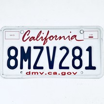  United States California Lipstick Passenger License Plate 8MZV281 - £12.98 GBP