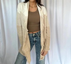 Vintage Havana meet me at the beach cardigan in Beige - size M - £37.99 GBP