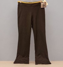 Rlv Ralph Lauren Women&#39;s Black Athletic Pull-On Cropped Gold Trimmed Pants L Nwt - £31.06 GBP