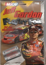 Nascar Jeff Gordon Flash Foil 34-count Valentines Cards &amp; Seals - New, Rare - £6.29 GBP