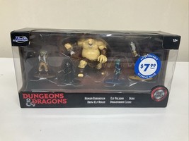Jada Toys -  Dungeons &amp; Dragons Die-cast Metal Collectible Figures 5 Pack - £10.46 GBP