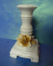 Old Vintage Italian Decor Candle holder candlestick marked Made in Italy - £15.75 GBP