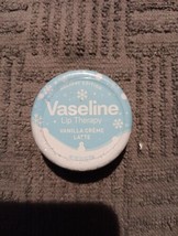 Vaseline Vanilla Creme Latte Holiday Lip Therapy Tin 0.6 oz Lip Balm (MK12/1) - $39.60