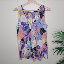 NWT Evereve Sanctuary | Palma Shell in Papaya Love Floral Print, womens small - £23.03 GBP