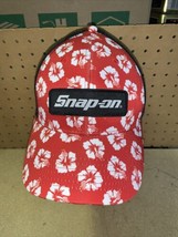 Snap-On Tools RARE Men&#39;s Women&#39;s Hawaiian Floral Snap Back Hat K-Products - £22.41 GBP