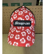 Snap-On Tools RARE Men&#39;s Women&#39;s Hawaiian Floral Snap Back Hat K-Products - £22.35 GBP