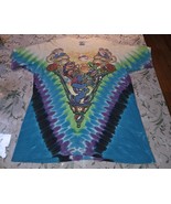 Vtg 90s 1996 Grateful Dead T Shirt Liquid Blue Egypt Tie Dye Pyramid Sph... - $1,742.53 MXN