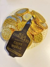 6x Trader Joe&#39;s Milk Chocolate Coins of the World 4oz Limited 01/2025 - £36.52 GBP