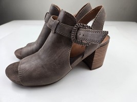Lucky Brand Women&#39;s Juliane Heeled Sandal Brown Size 8.5 M - $58.22