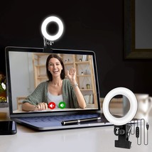 Video Conference Lighting Kit, Ring Light For Monitor Clip On,For Remote - £31.61 GBP