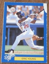 Eric Young, #26, Lapd Dare Dodgers Baseball Card, Good Condition - $2.86