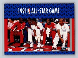 1991-92 Fleer 1991 All-Star Game  Jordan, Ewing, Barkely #233 - £1.58 GBP