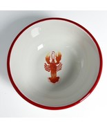 BAR HARBOR Lobster by Crate and Barrel 6 1/2 x 3&quot; Chowder Bowl, Single Bowl - £10.12 GBP