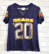 Victorias Secret PINK Chicago Bears Jersey NFL Football Varsity Small Sequins - £23.20 GBP