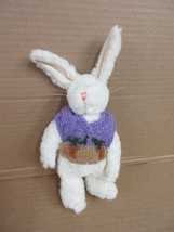 NOS Boyds Bears Stewart Rabbit Carrot Knitted Sweater Bunny Plush B86 B* - $26.77
