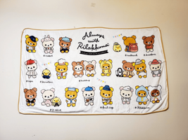 Sanrio Rilakkuma and Kaoru Characters Plush Blanket Throw - £68.11 GBP