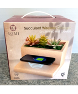 NEW - LOMI Succulent Qi Wireless Charging Stand (10 W FAST CHARGING) - £15.70 GBP