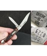Case XX 1983 7 dot 6220 SS pocket knife jigged delrin Old estate sale NE... - €53,77 EUR