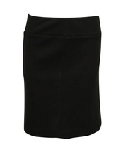 Joseph Midi Skirt With Gold Trim In Wool Women Black M - £95.52 GBP