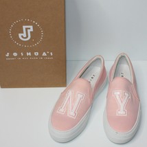 Joshua Sanders Women&#39;s Pink Satin NY Slip-On Sneakers Shoes size 39 New ... - $149.99