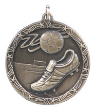 Soccer Medal School Team Sport Award Trophy W/ Free Lanyard Free Shipping ST08 - £0.79 GBP+