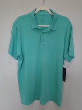 Fabletics 24/7 Polo Shirt Blue Short Sleeve Modal Stretch Mens Size L NE... - £18.94 GBP